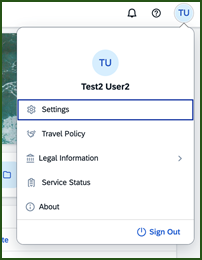 Image of SAP Profile view