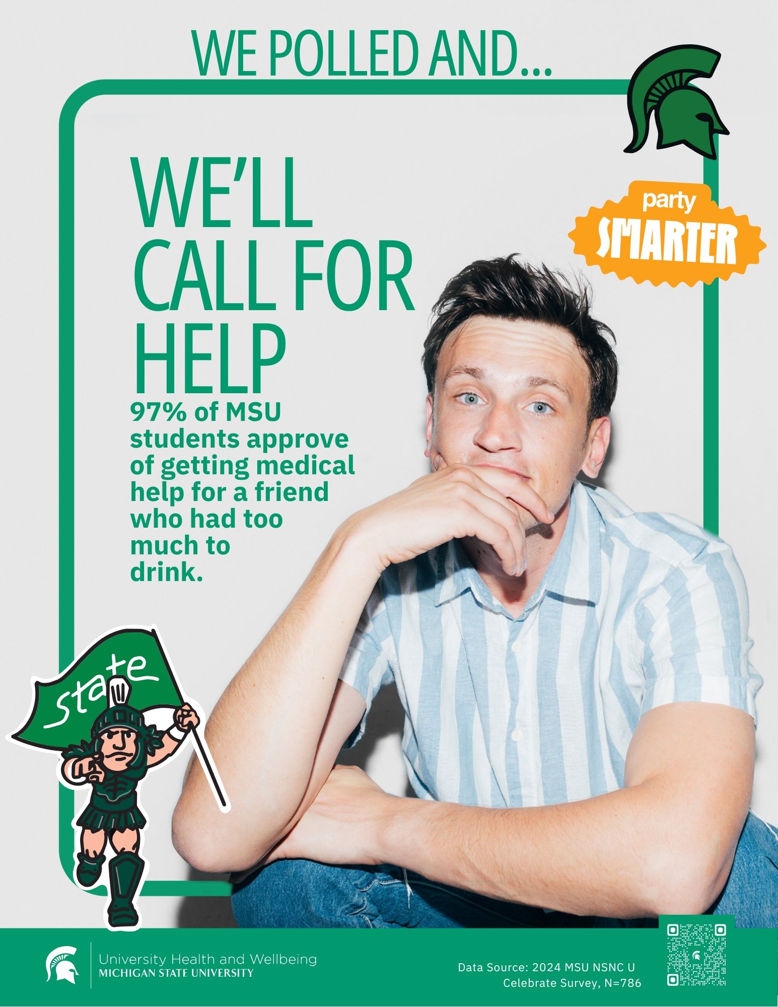 call for help