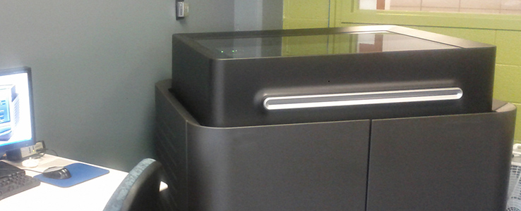 Connex 3d printer prototype.