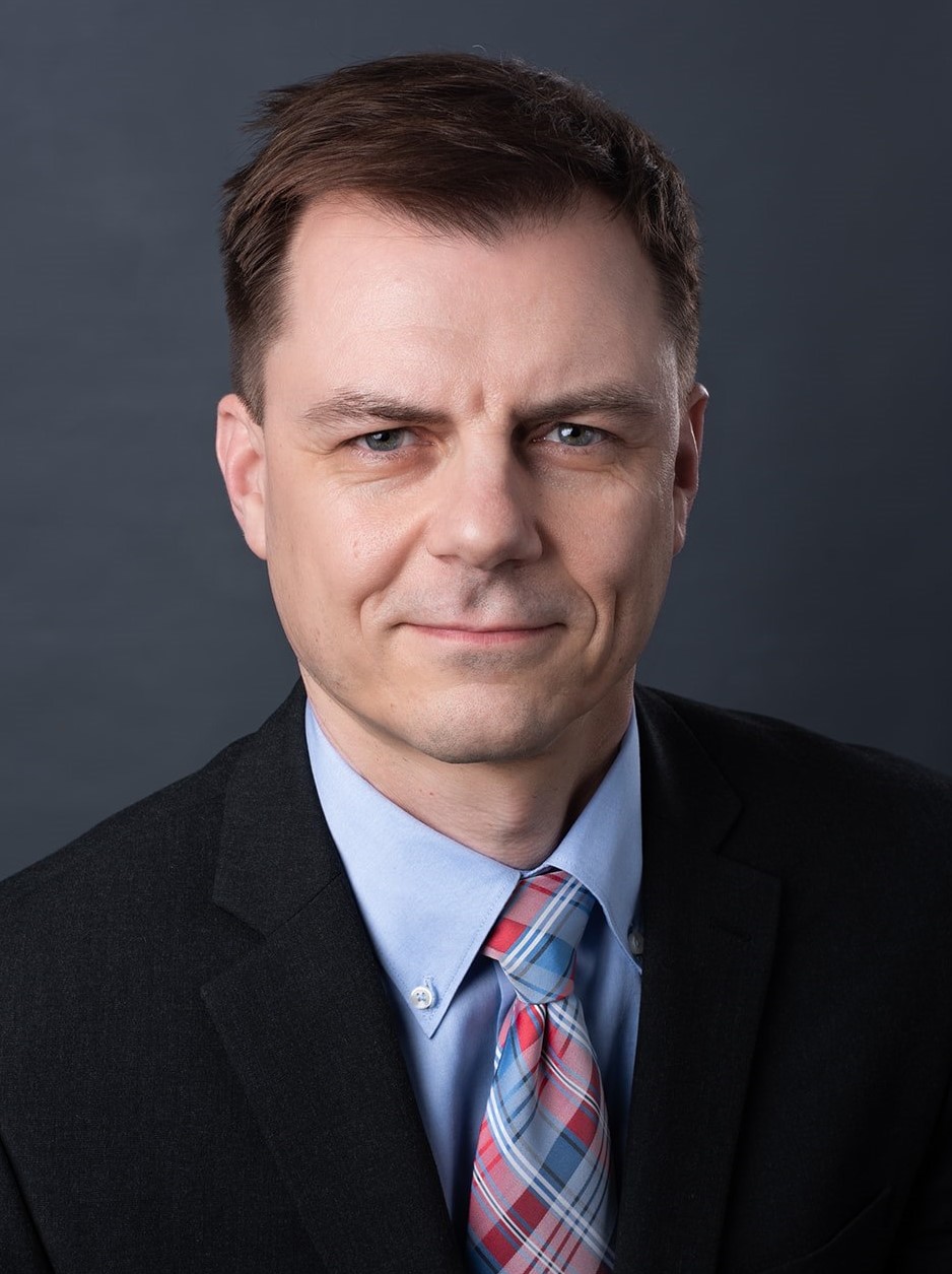 Professional headshot of Volodymyr Tarabara