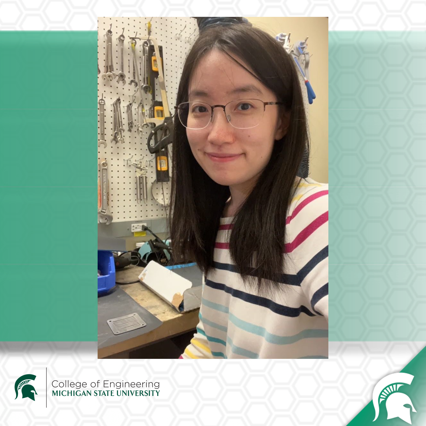 Xinyue Liu, an MSU assistant professor in the College of Engineering's Chemical Engineering and Materials Science Department