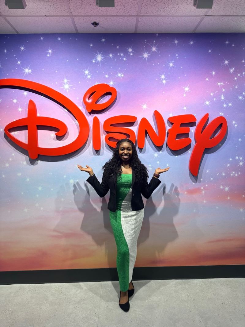 MSU College of Engineering student Laila Jackson, a Disney World intern