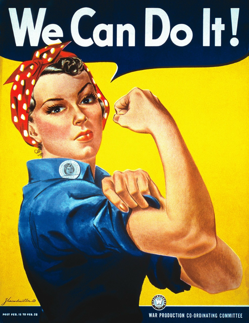 Rosie the Riveter poster