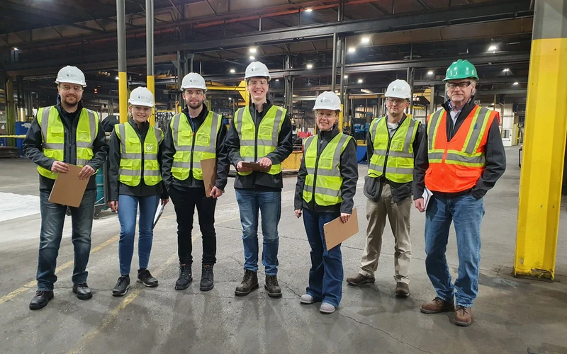 A team at MSU's Industrial Training and Assessment Center. Courtesy photo