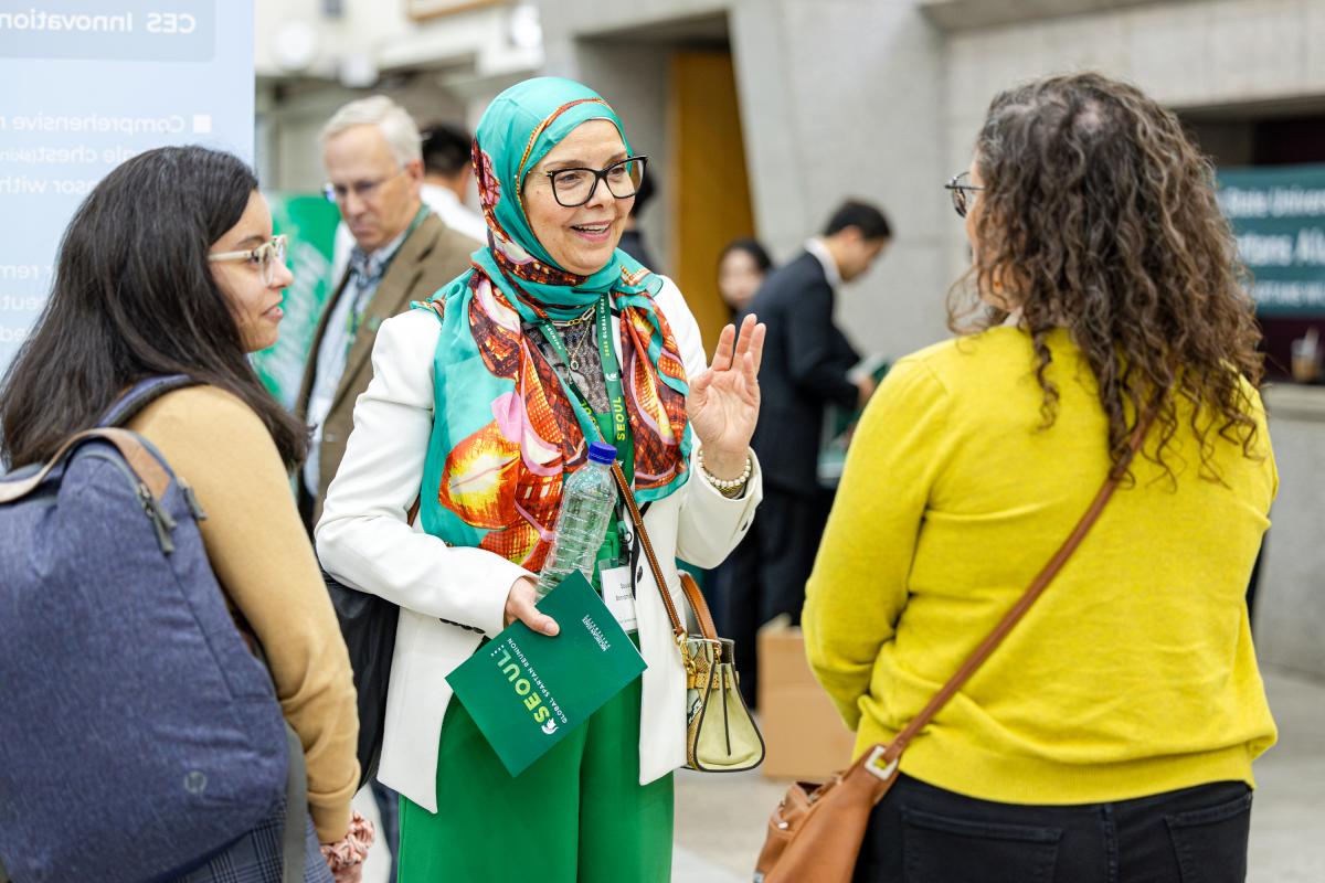 Souad Benromdhane at the Seoul Global Spartan Reunion