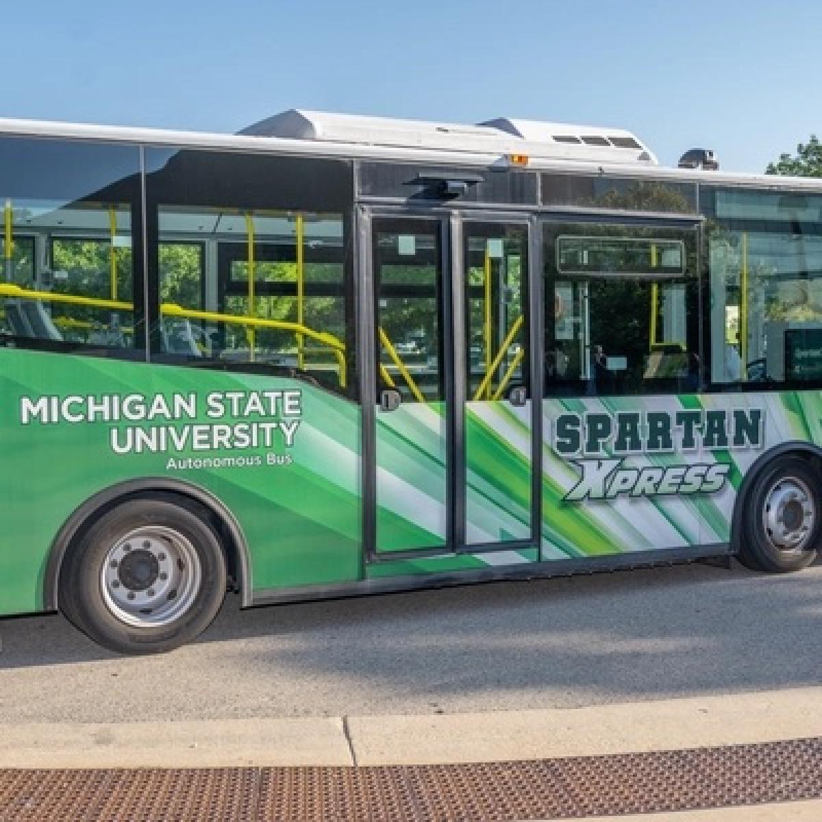 The SpartanXpress autonomous bus