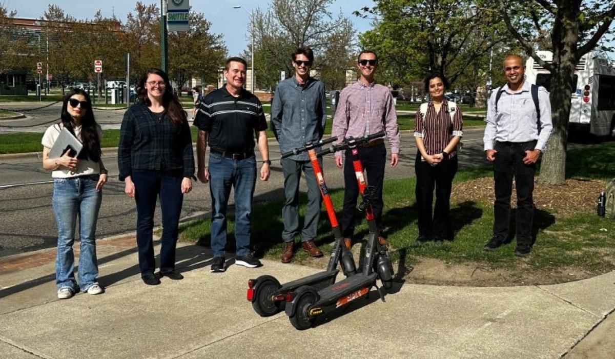 SPIN Scooter Research team group photo