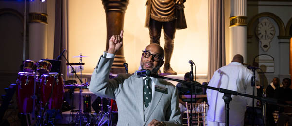 dean jackson at a podium