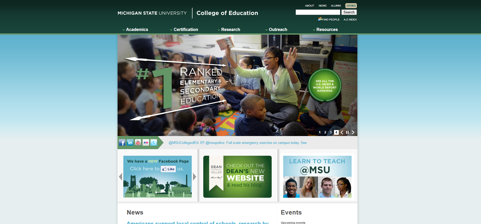 ced website in 2012