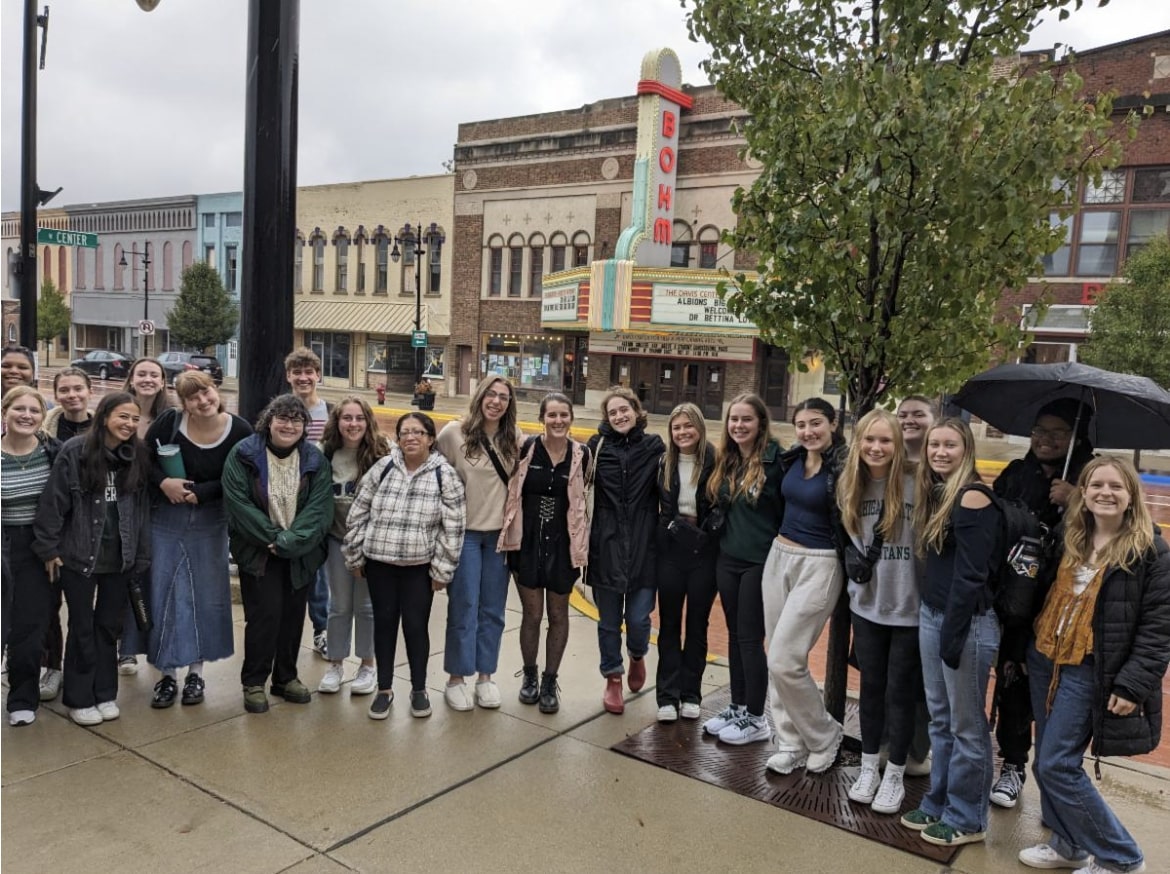A group of GECP students pose in Amstedam, Netherlands.