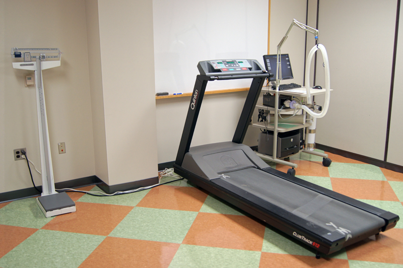 Metabolic Testing Chamber with ParvoMedics True Max 2400 computerized indirect calorimetry system.