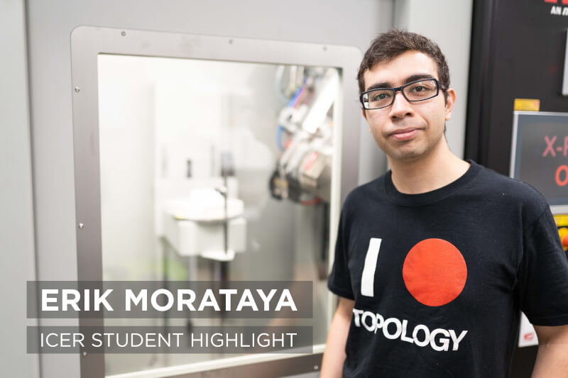 Erik Morataya portrait with laser machine