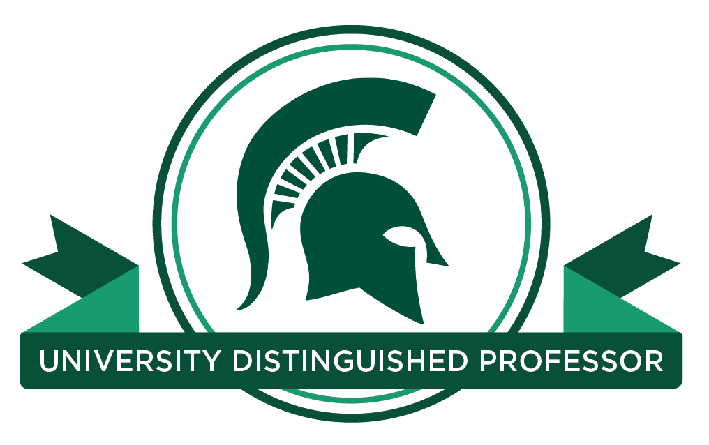 The University Distinguished Professor logo.