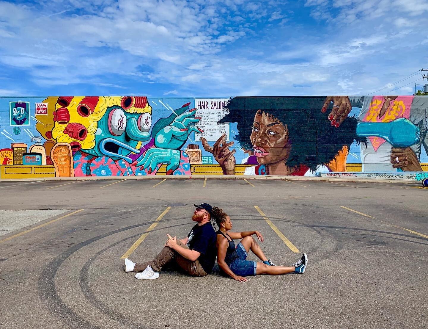 Mural by Sydney James and Birdcap