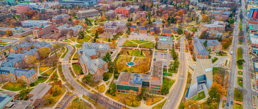 aerial campus