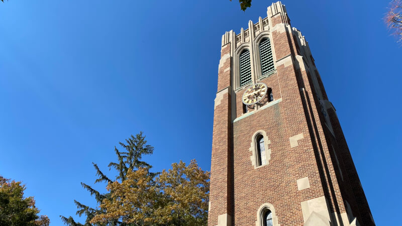 Beaumont Tower at Michigan State University.