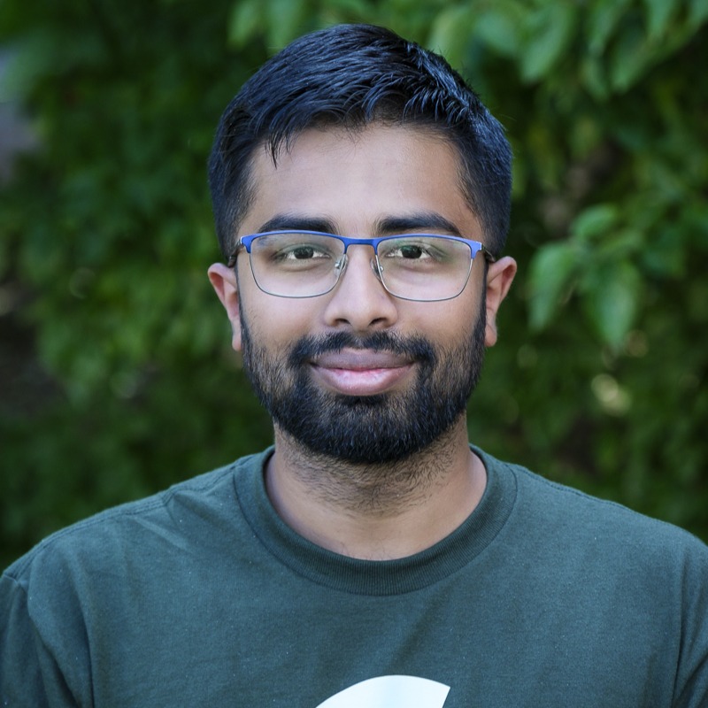 Headshot of Advait Moharir. 