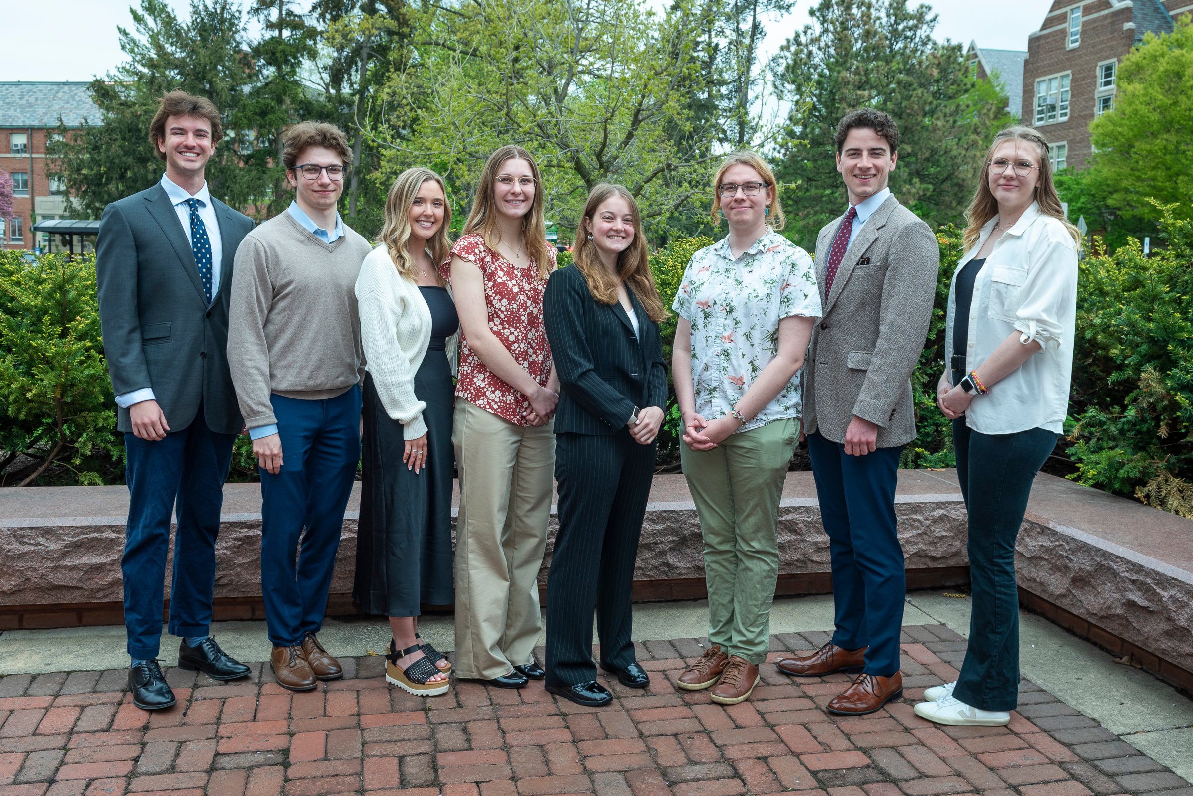 Student award winners.