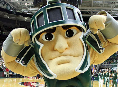 Sparty at Breslin Center