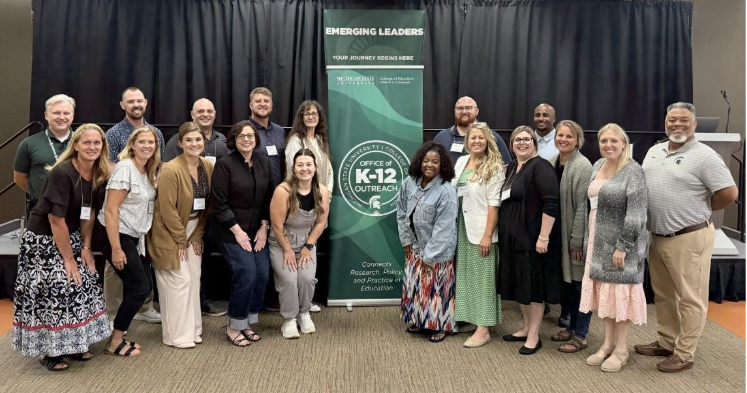 office of k-12, Various Emerging Leaders participants and facilitators at the event’s closing 