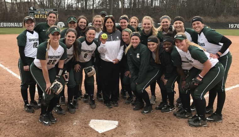 MSU Softball - Coach Joseph 650 wins