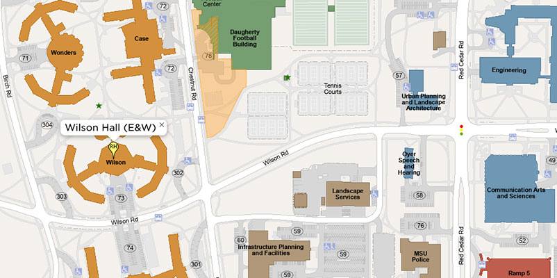 Clicking on this image will provide an interactive map 