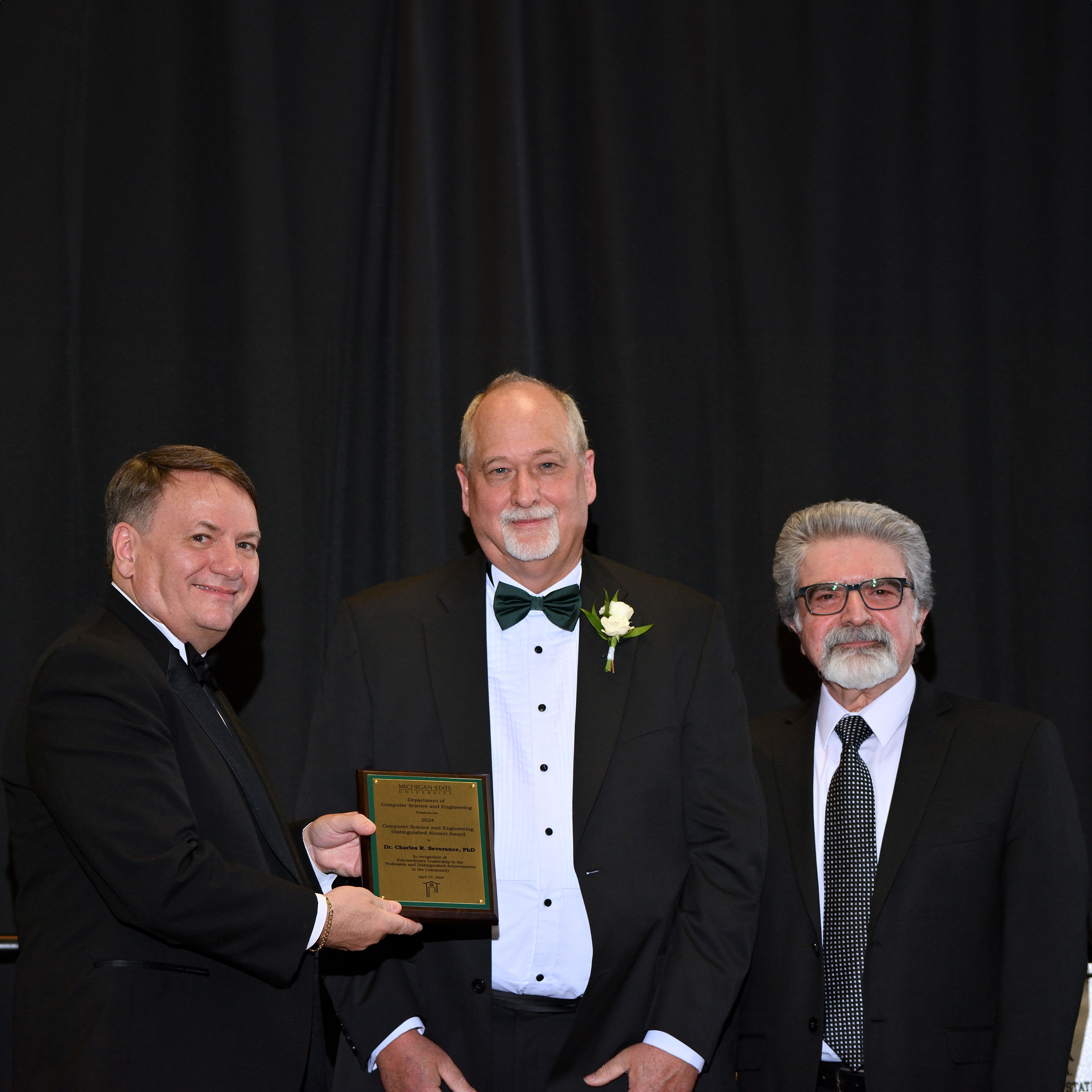 Leo Kempel, Charles Severance, and Abdol Esfahanian