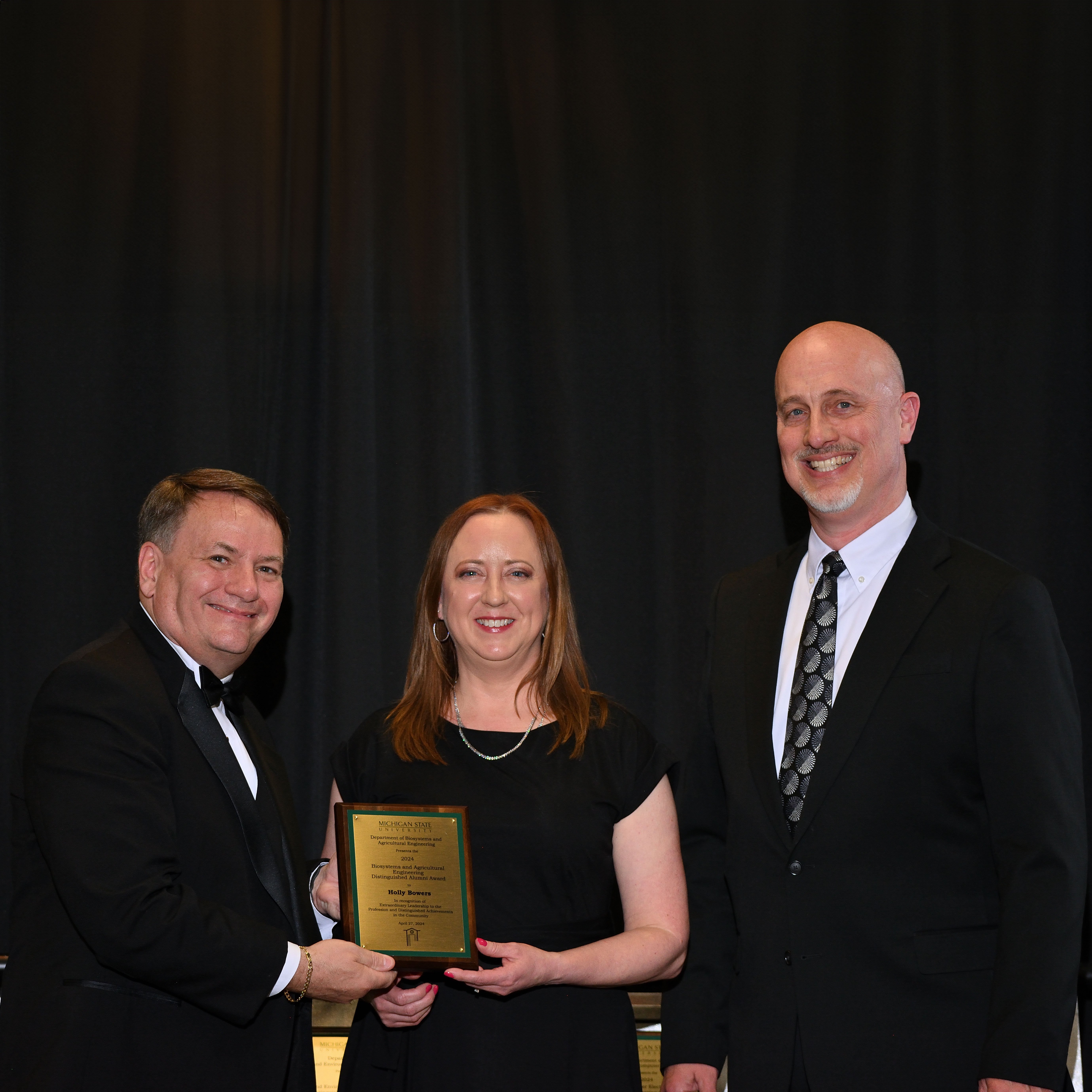 Leo Kempel, Holly Bowers, and Bradley Marks