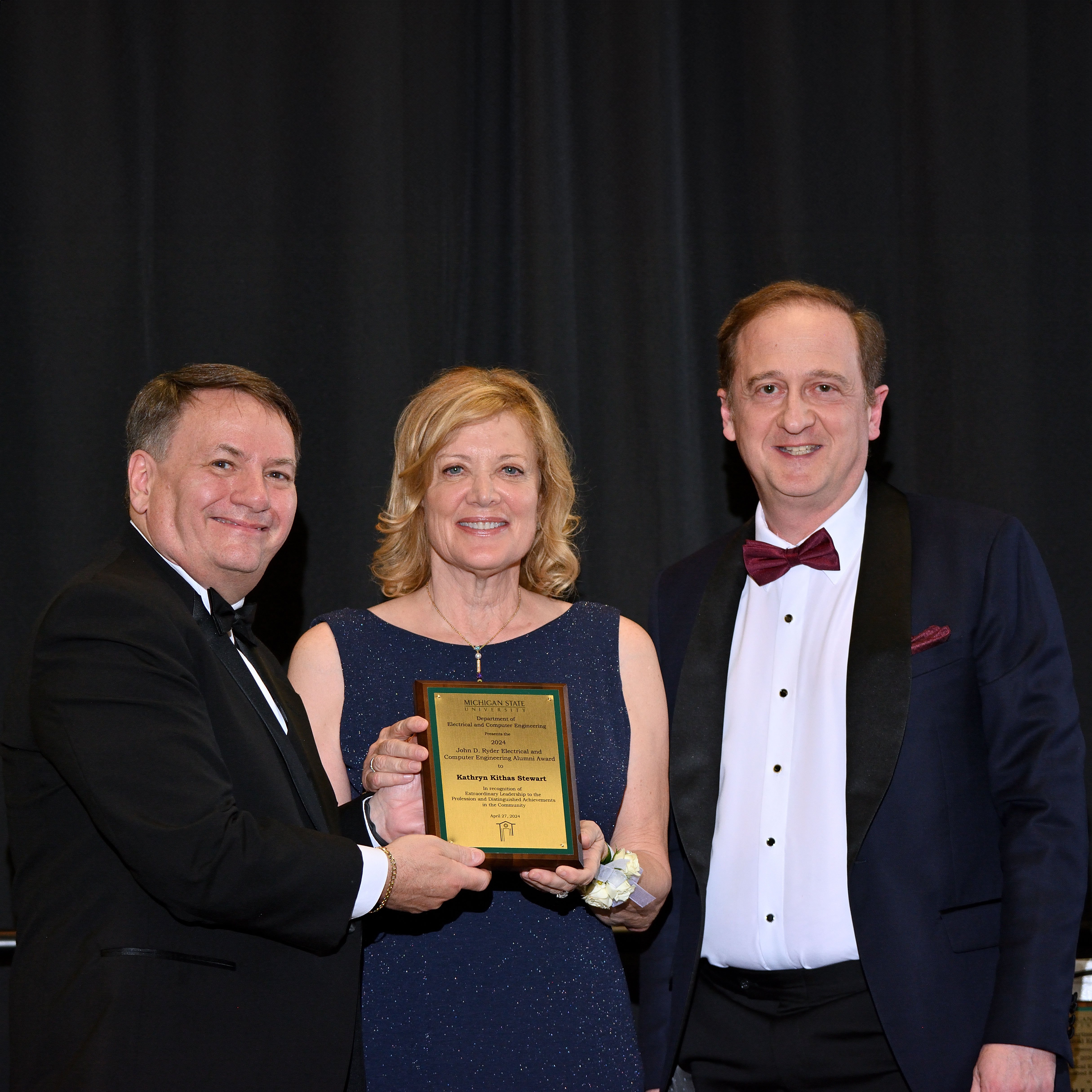 Leo Kempel, Kathryn Stewart, and John Papapolymerou