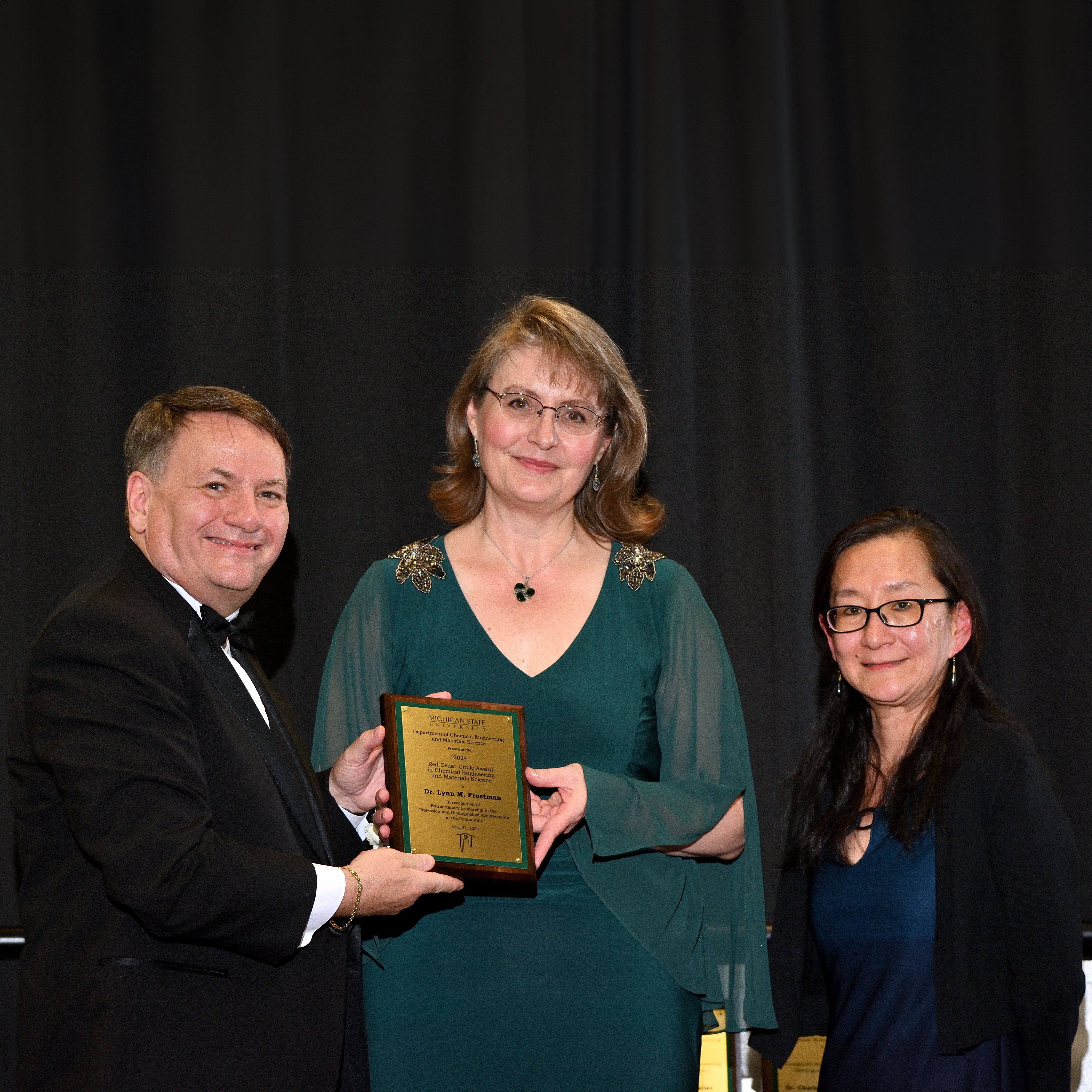 Leo Kempel, Lynn Frostman, and Chris Chan