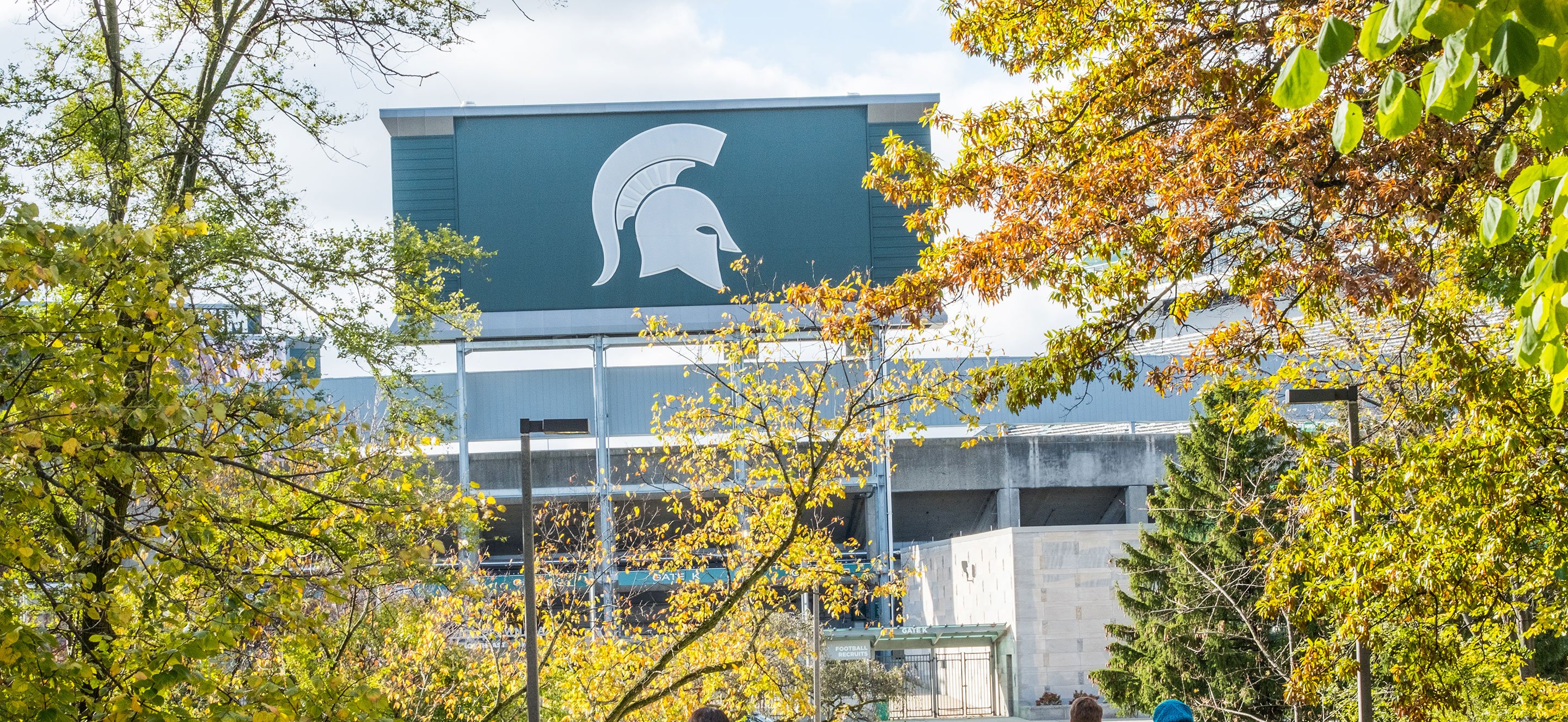 spartan stadium sign