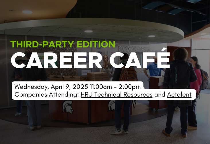 Career Cafe April 9th Promo