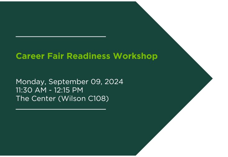 Career Fair Workshop