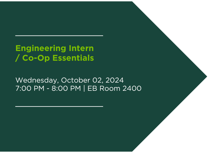 Intern / Co-Op Essentials Promo