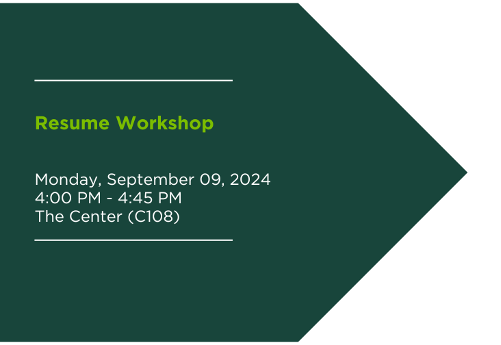 Resume Workshop
