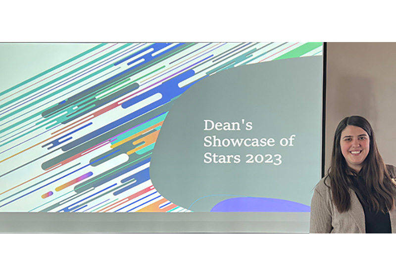 Photo of Dean's Showcase of Stars 2023 slide