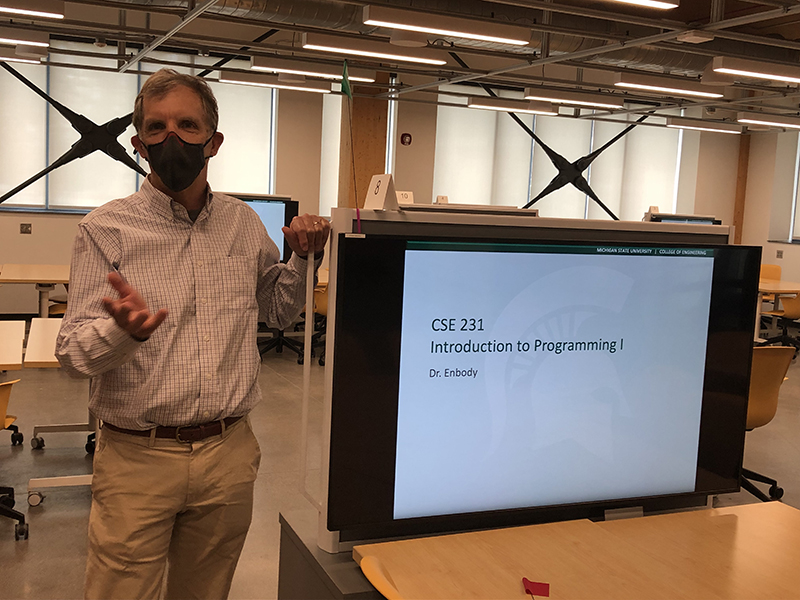 "The new technology has lots of promise." - Richard Enbody