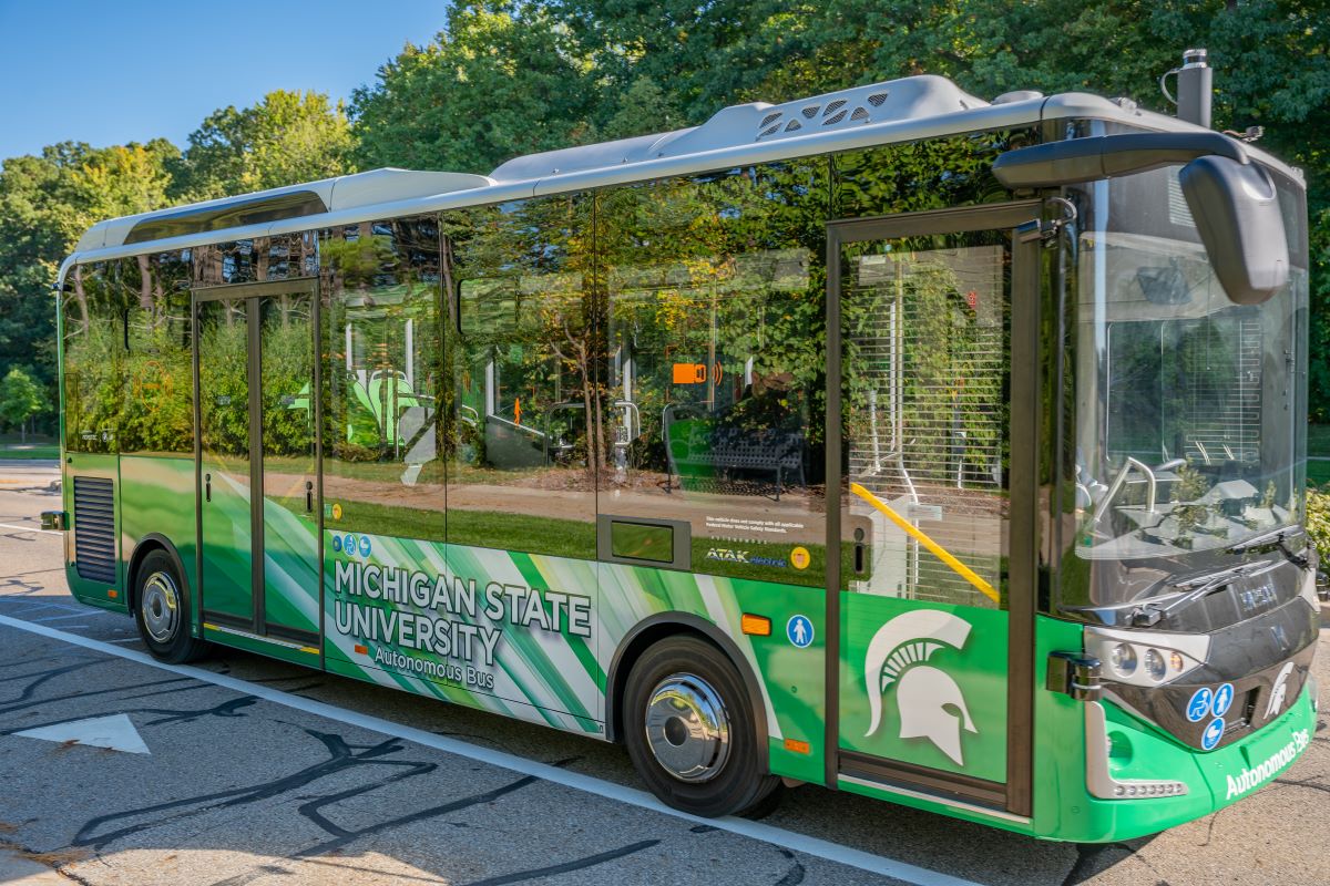 A look at MSU's electric autonomous bus