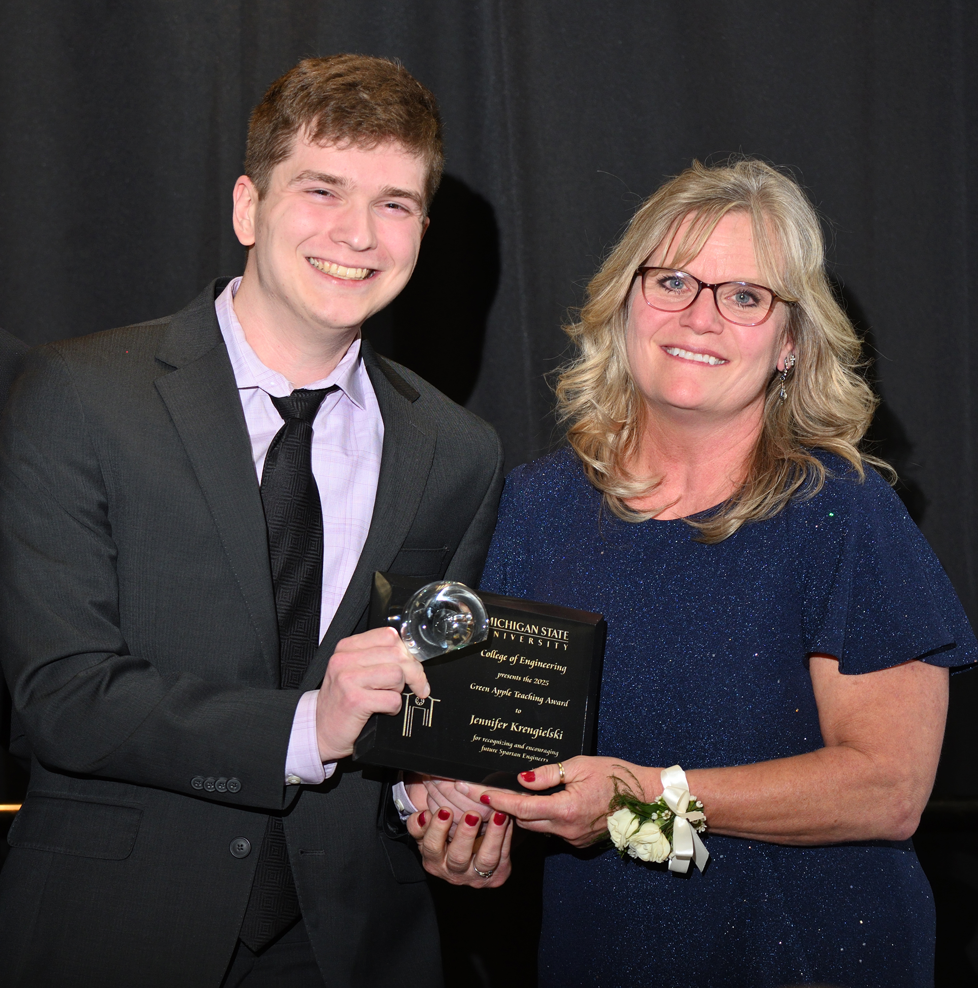 Chance Wilczynski and Jennifer Krengielski