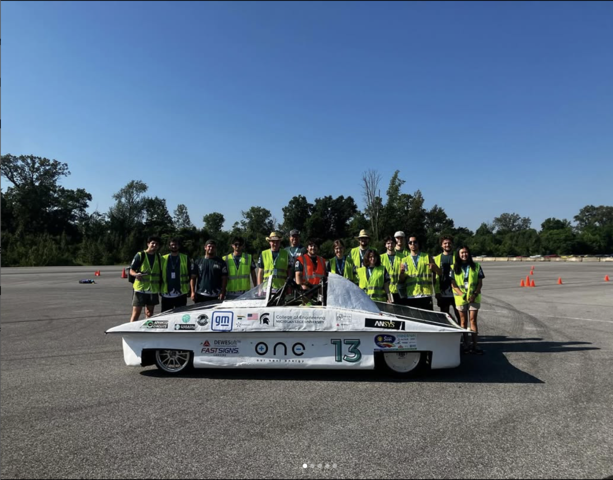 MSU Solar Team at formula sun grand prix