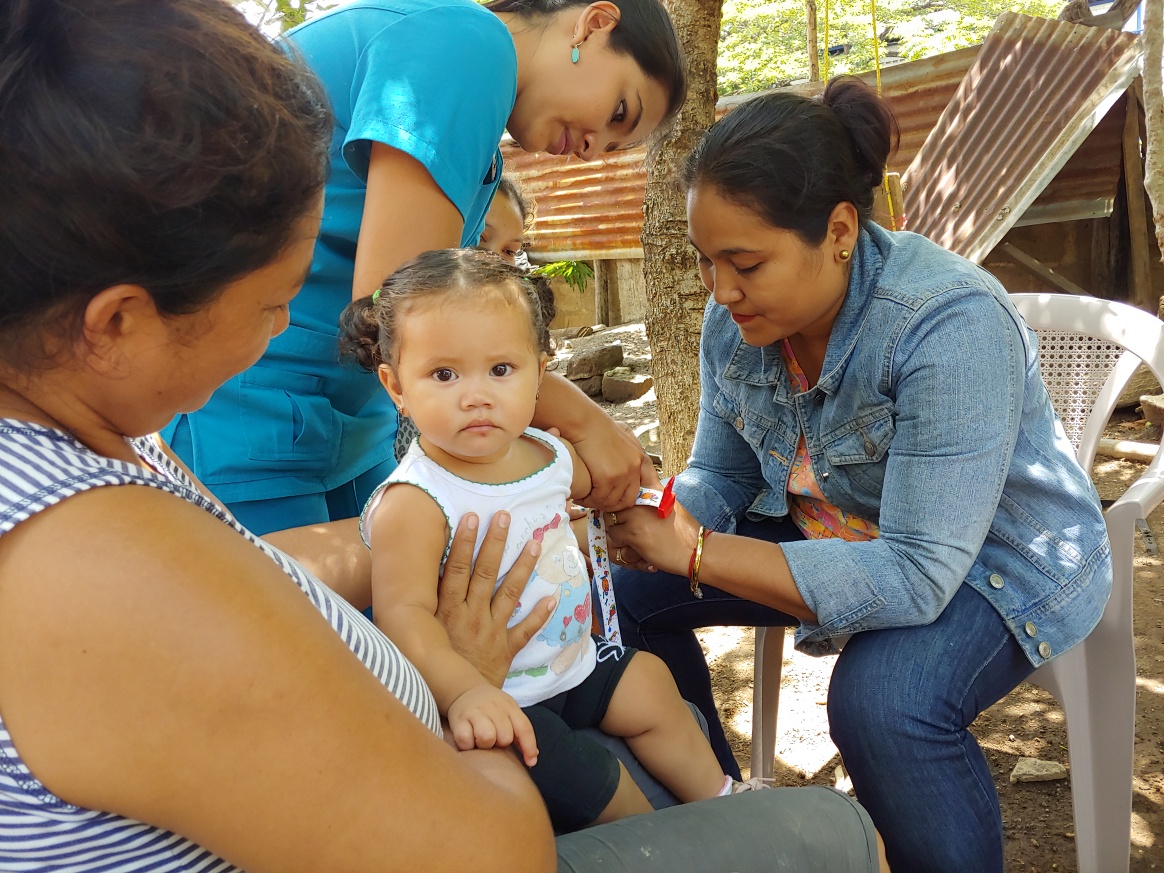Neurodevelopmental assessments conduced in the field near Leon, Nicaragua