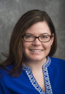 Headshot of Sarah Dunkel-Jackson.