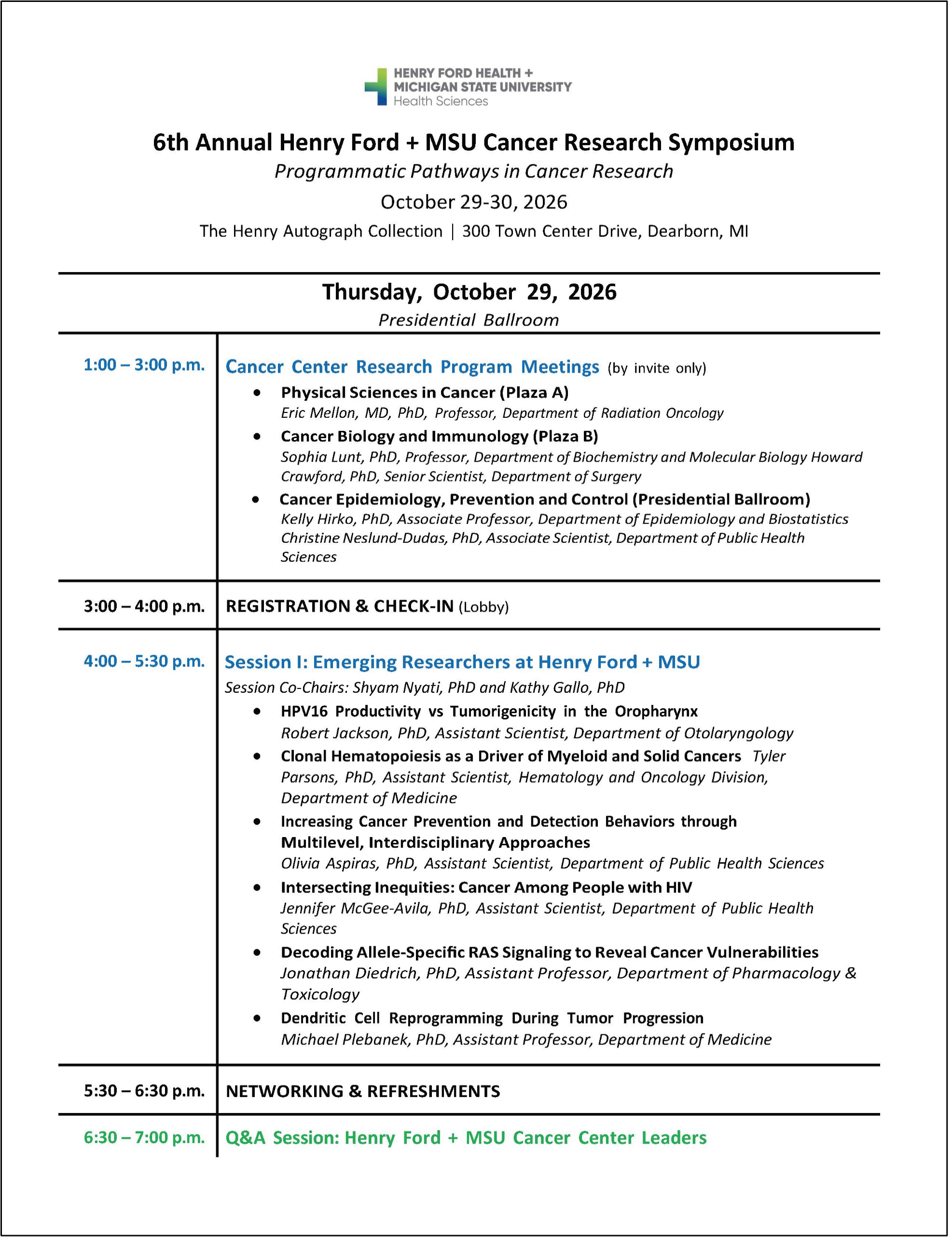 2026-Agenda_Cancer-Research-Symposium_HFMSU_F1_Page_1