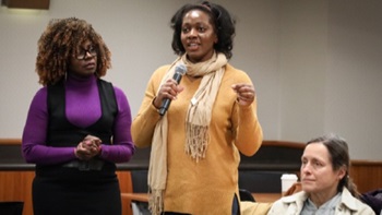 attendee asking a question