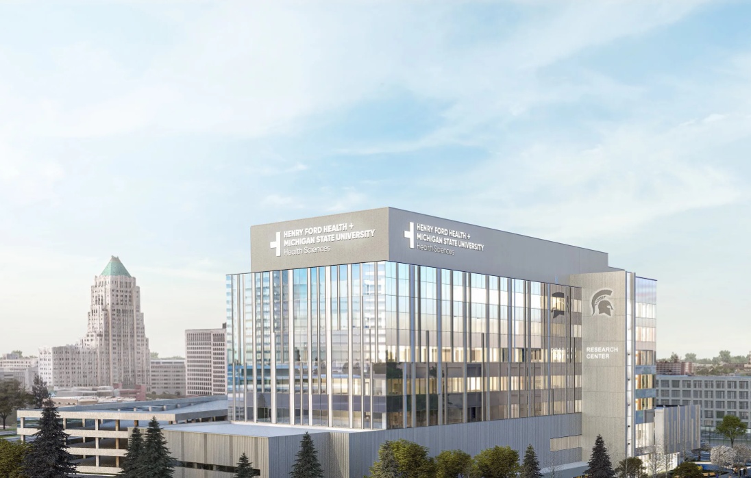 Rendering of Detroit Research Center