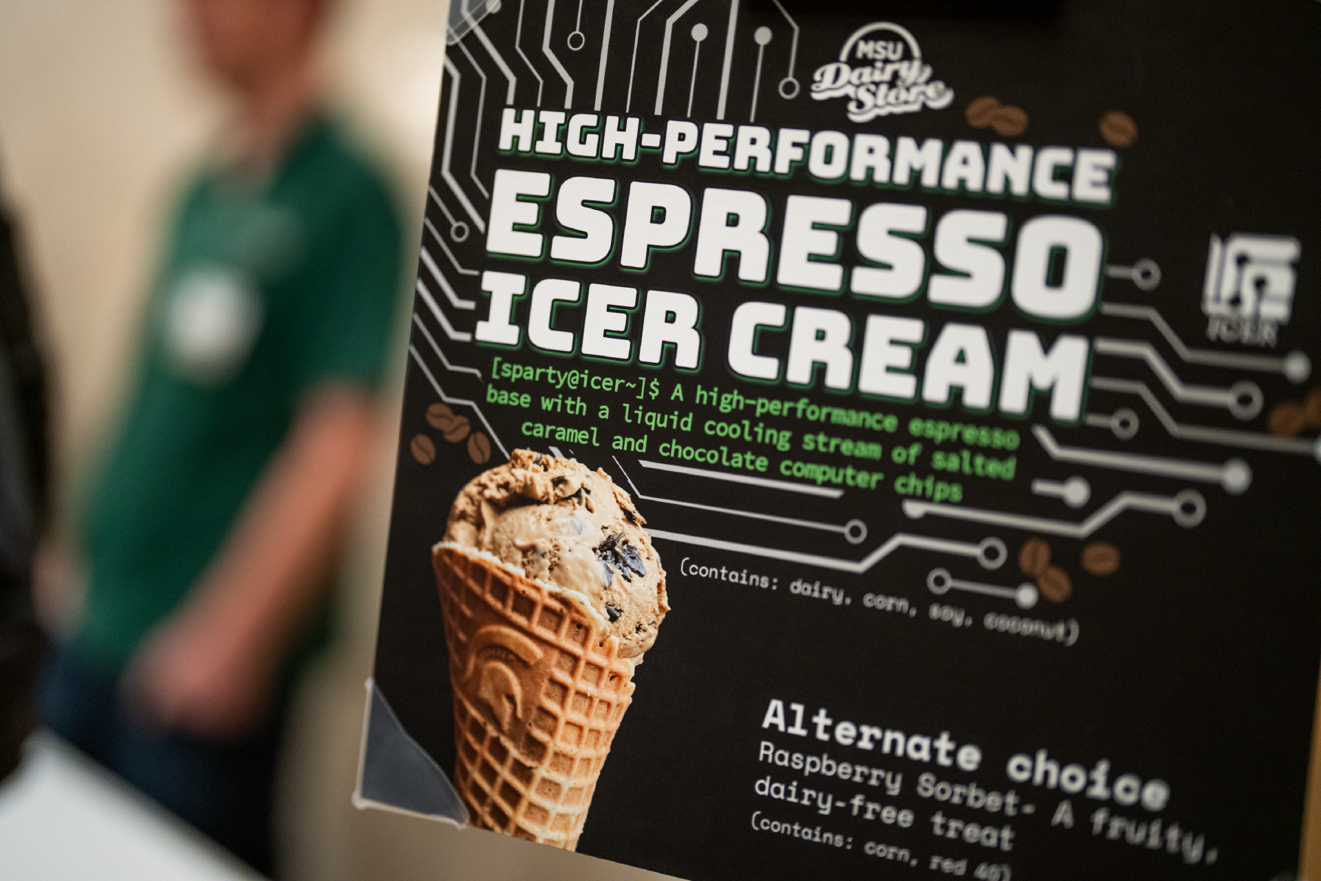 Espresso ICER Cream Poster
