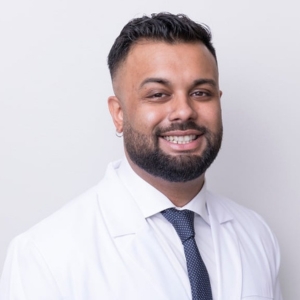 A headshot photo of doctor Arpon Shahed