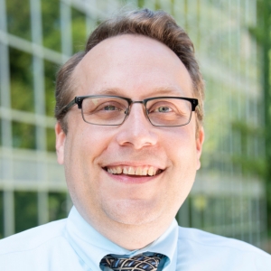 A headshot photo of Abe Wheeler