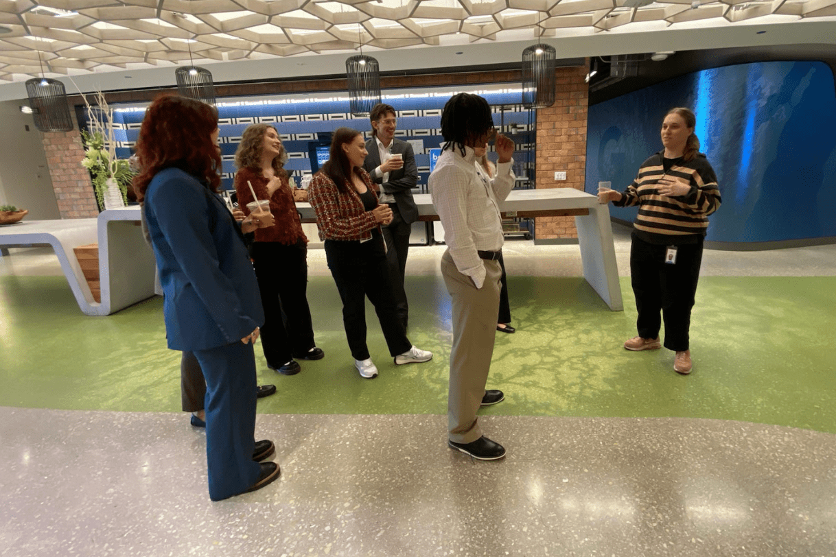 Madisonians in conversation with Erica Teklinski (CCP ’18), legal policy specialist, Google.