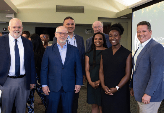 Photo of honorary and distinguished alumni award recipients.